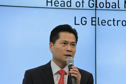 LG Electronics Mobile Communications シニアバイスプレジデント Andy Kim氏