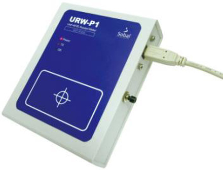 UHF帯小型ICタグリーダ・ライタ「URW-P1」