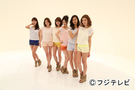 今夜からフジテレビ「すぽると!」に登場する美女グループ『すぽると☆ガールズ』