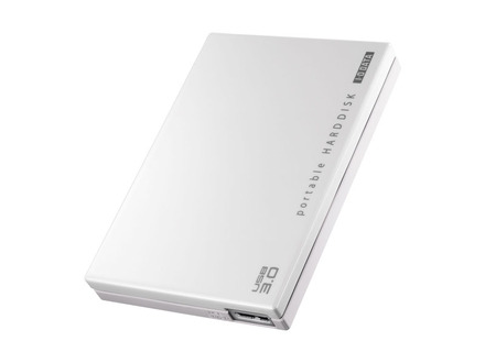 USB 3.0対応2.5インチハードディスクとして業界最小のコンパクトサイズのポータブルHDD「超高速カクうす」(HDPC-UTシリーズ)
