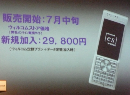 Advanced/W-ZER3[es]。価格29800円
