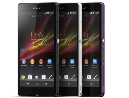 NTTドコモ「Xperia Z」（SO-02E）