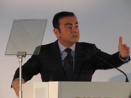 日産　カルロス・ゴーン社長（参考画像）