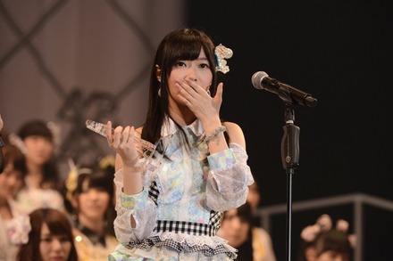 AKB48第5回選抜総選挙で1位に輝いたHKT48指原莉乃