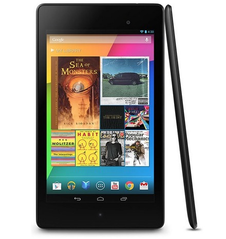Android 4.3を搭載した「Nexus 7 2013」。スペックも大幅に強化された