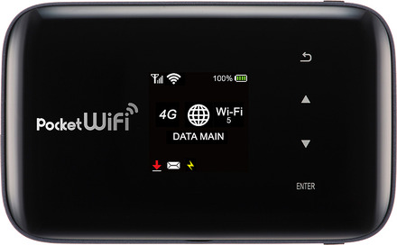 イー・モバイルのネットワークも利用できるモバイルWi-Fiルータ「Pocket WiFi 203Z」