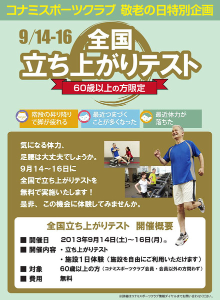 日本全国(シニア)体力測定