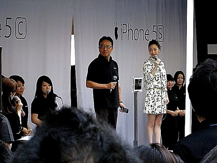 ソフトバンク iPhone 5s/5c発売セレモニー（9月20日）