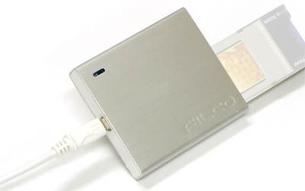 ExpressCard-USB変換アダプタ「ECHB」」（ExpressCardは別売）