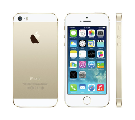 iPhone 5s。NTTドコモでは4日からWeb予約を開始