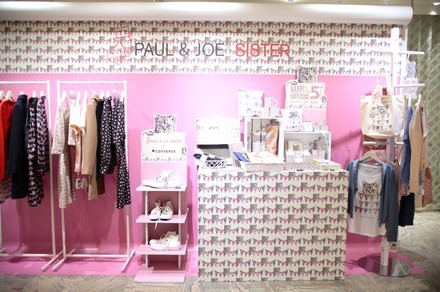 PAUL&JOE SISTER HAPPY 5th ANNIVERSARY in Japan（伊勢丹新宿店2階イセタンガール）