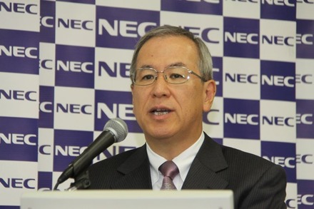 NEC 執行役員常務 手島俊一郎氏