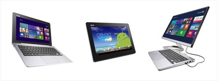 1台で3役、Androidタブレット、ノートPC、Windows PCとなる“3-in-1デバイス”「TransBook Trio」