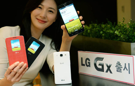 LG電子の新型Androidスマートフォン「LG Gx」