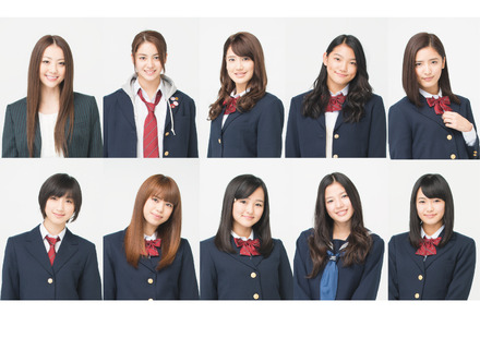 来年1月スタートのドラマ「恋文日和」で初主演を果たすE-girlsメンバー10人