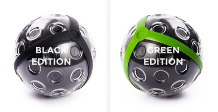 全天球ボール型カメラ「Panono」、2014年10月から12月に販売開始を目指している