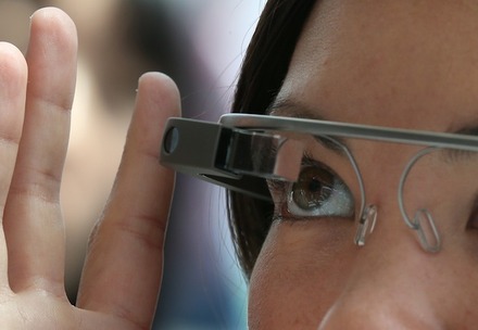 Google Glass　(C) Getty Images