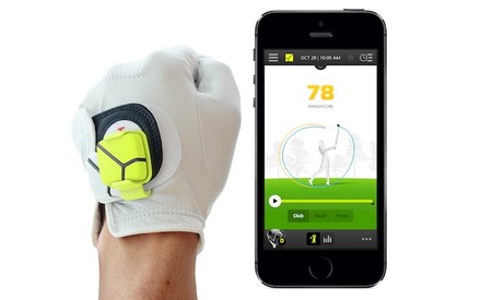 ゴルフ用の「Zepp Golf スイングセンサー」。直販価格は19,800円