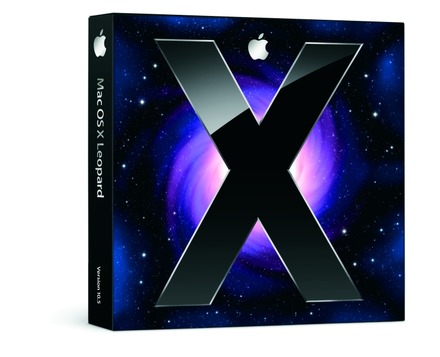 Mac OS X Leopardのパッケージ