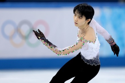 ソチ冬季オリンピック、羽生結弦選手（2月14日）　(c) Getty Images