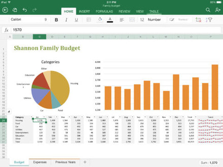 iPadでWord/Excel/PowerPointの閲覧が可能に