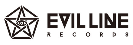 キングレコード内に設立された新レーベル「EVIL LINE RECORDS」ロゴ