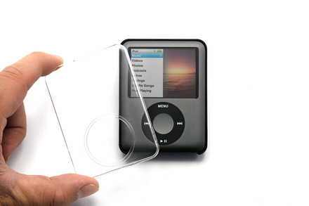 TUNESHELL BlackBack for iPod nano 3G（iPod nanoは付属しない）