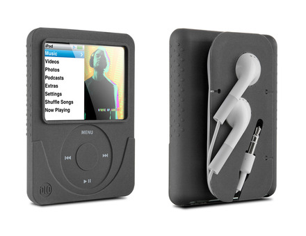 Jam Jacket for iPod nano 3Gのブラックモデル