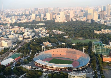 国立競技場　(c) Getty Images