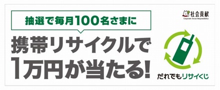 「だれでもリサイくじ」イメージバナー