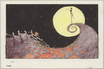 The Nightmare Before Christmas storyboard1993