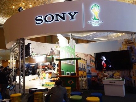 【CommunicAsia 2014 Vol.9】ソニー、4Kへの取り組みをワールドカップを使い展示