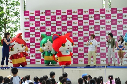 イオン上場40周年キッズフェスタ～夏休みはイオンで妖怪ウォッチ！～（7月12日、イオンモール幕張新都心）