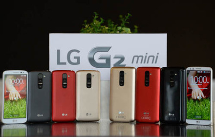 「LG G2 mini」とスマホ電話SIMフリーDataをセットにして月額2,980円から
