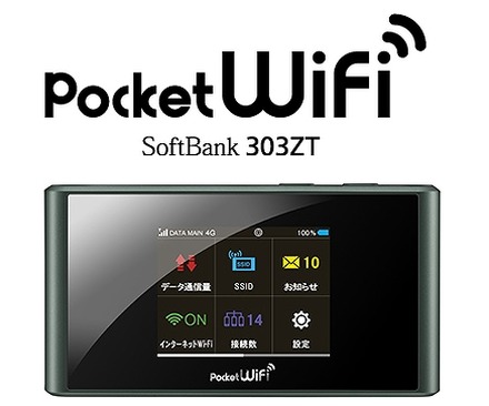 「Pocket WiFi SoftBank 303ZT」