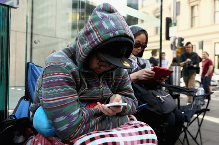 シドニーのApple Store（c）Getty Images