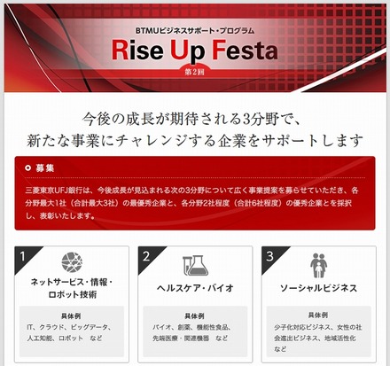 「Rise Up Festa」特設サイト