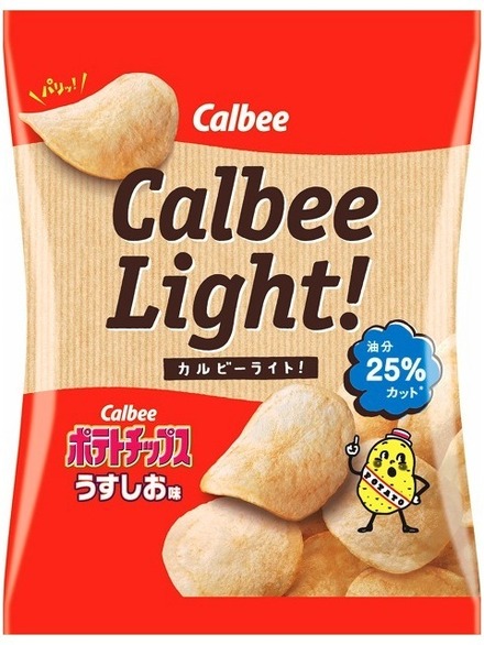 カルビーライト！ ポテトチップスうすしお味