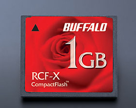 バッファロー、コンパクトフラッシュ「RCF-Xシリーズ」に1Gバイト/512Mバイトモデル追加 | RBB TODAY