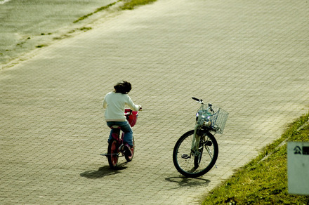 自転車に乗れるようになった子供の事故に要注意