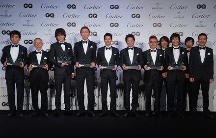 今年最も輝いた”男”を表彰する「GQ Men of the Year 2014」授賞式