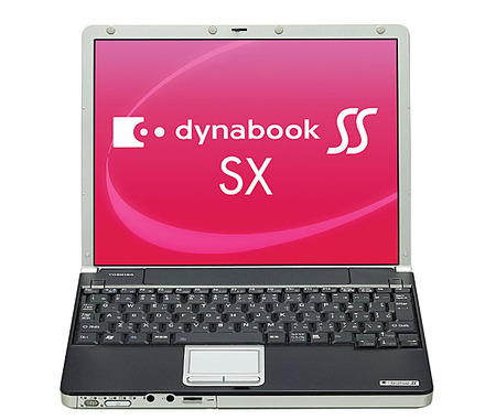 　東芝は27日、CPUに超低電圧版Pentium M 733（1.1GHz）を採用したB5モバイルノートPC「dynabook SS SX/2211LNKW」を発表した。発売日は8月6日。価格はオープンで、実売予想価格は210,000円前後。