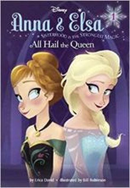 『アナと雪の女王』新作小説　第1巻米国版カバー