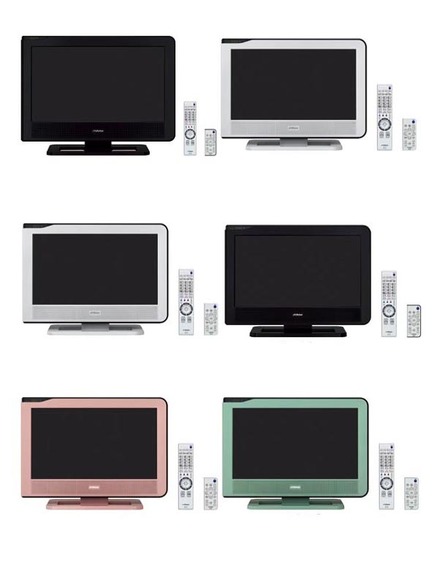 ビクター、3波対応の26型/20型ハイビジョン液晶テレビ——4カラー用意