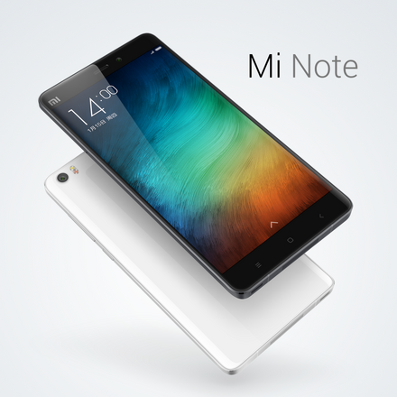Xiaomi製5.7型ハイスペックモデル「Mi Note」