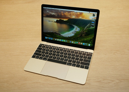 12インチの最新「MacBook」