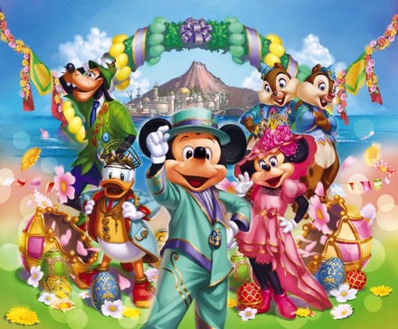 東京ディズニーリゾートで開催する「ディズニー・イースター」　（C）Disney
