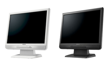 LCD-A156G（左からホワイト/ブラック）