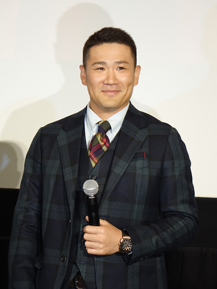 田中将大投手（映画「幕が上がる」完成披露試写会より）