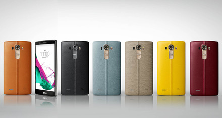 外装に革張りを施したモデルも登場した「LG G4」